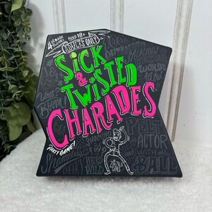 Sick‎ & Twisted Charades Adults Only Party Game For 4+ Players